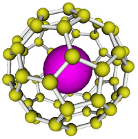 Overcharged Germanuim Buckyball containing a Chroniton particle