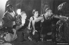 Ok, so this isn't the team, but it _is_ of a kick-ass fight in the rain from the movie 'Pitch Black'. Plus, Claudia Black (Officer Aryn Sun) from FarScape is in it. Check it out sometime!